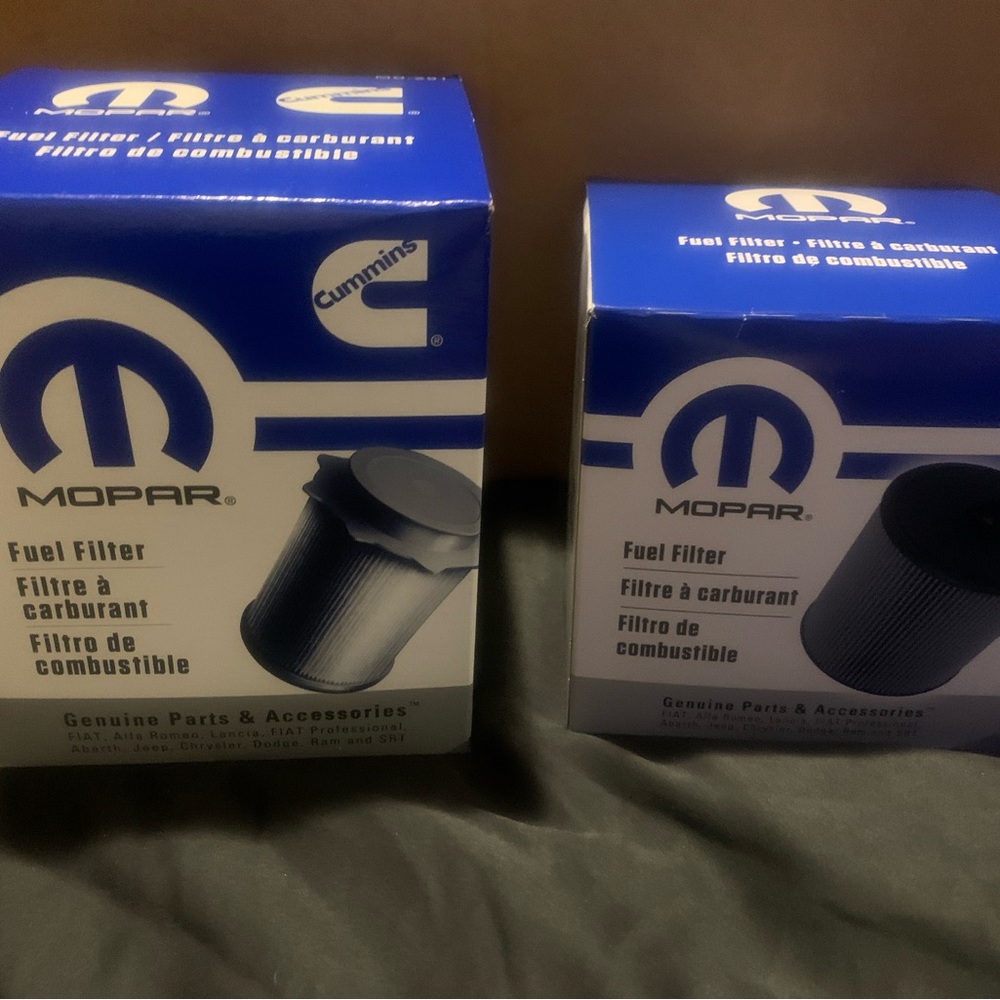 Mopar Fuel Filters for a 2019-2024 Ram Trunk